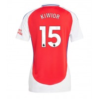 Arsenal Jakub Kiwior #15 Hemmatröja Kvinnor 2024-25 Korta ärmar